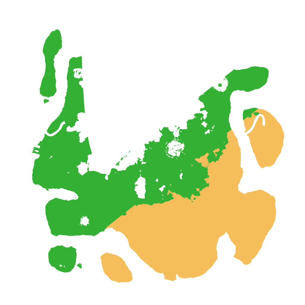 Biome Rust Map: Procedural Map, Size: 3000, Seed: 1180129759