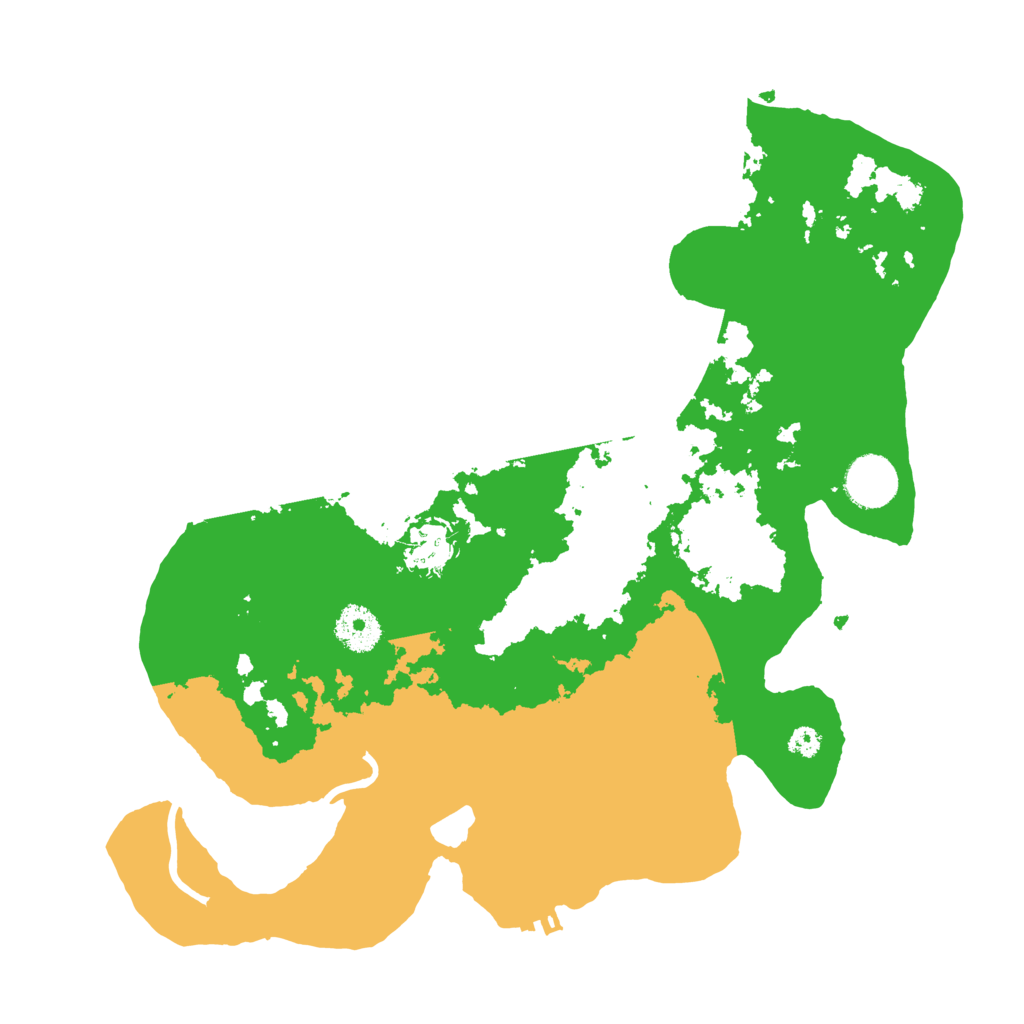 Biome Rust Map: Procedural Map, Size: 3400, Seed: 795860