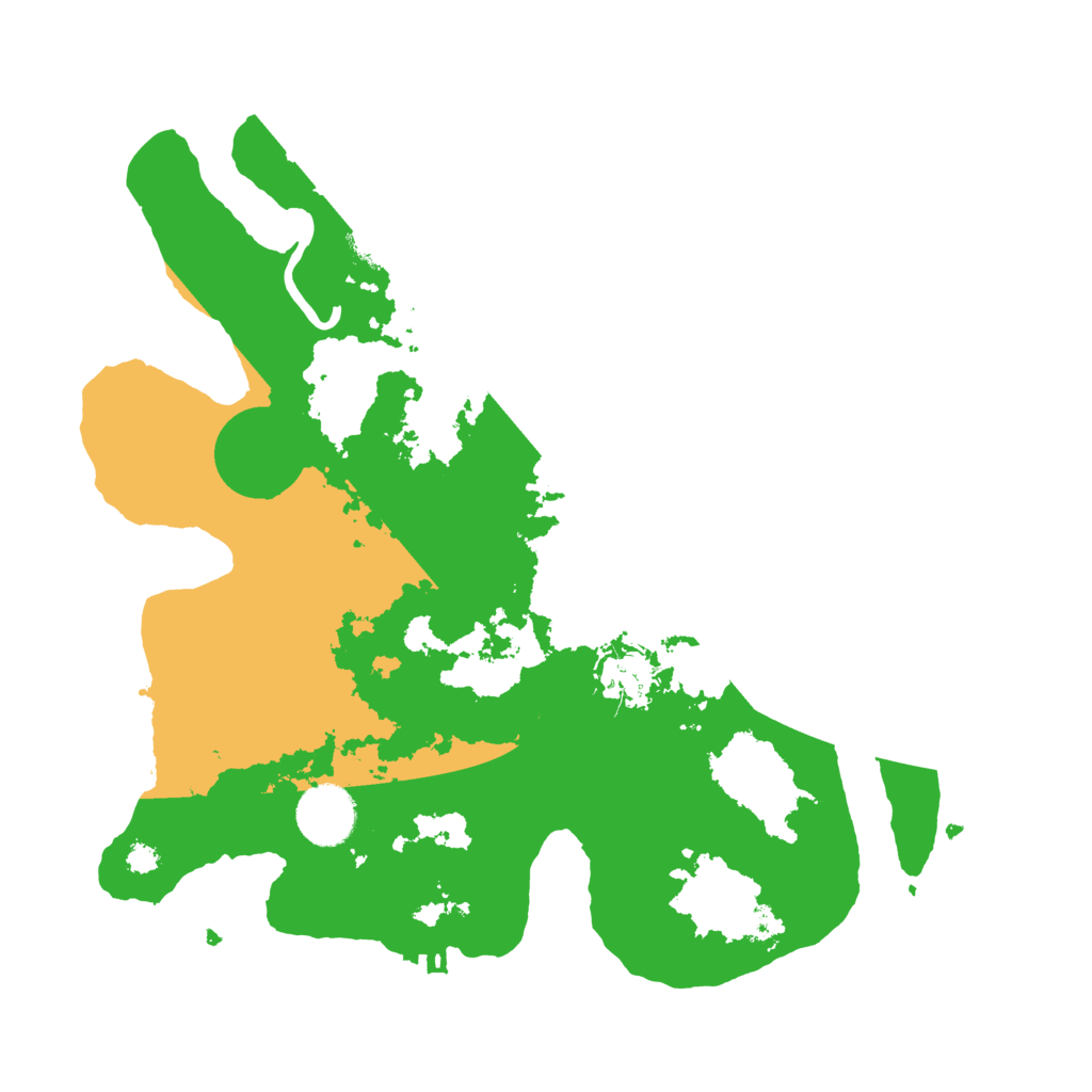Biome Rust Map: Procedural Map, Size: 3250, Seed: 2830145