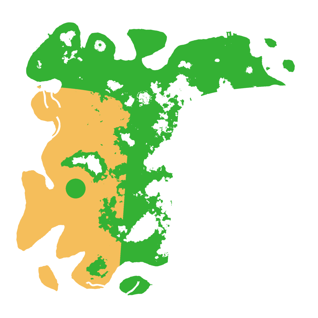 Biome Rust Map: Procedural Map, Size: 4250, Seed: 2029127804