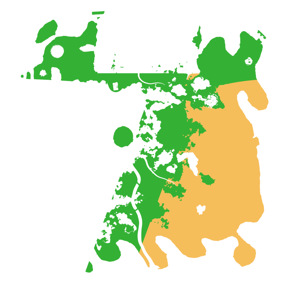 Biome Rust Map: Procedural Map, Size: 4000, Seed: 896900608