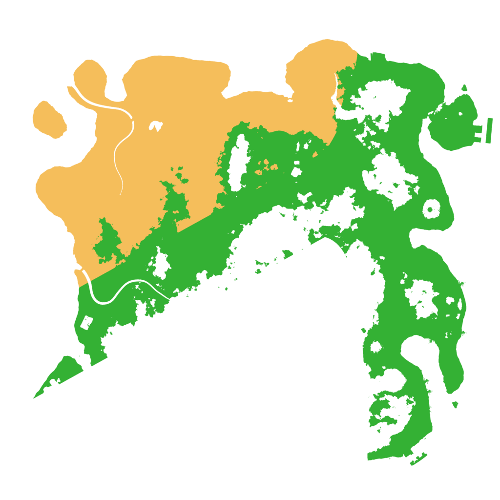 Biome Rust Map: Procedural Map, Size: 4000, Seed: 38954412