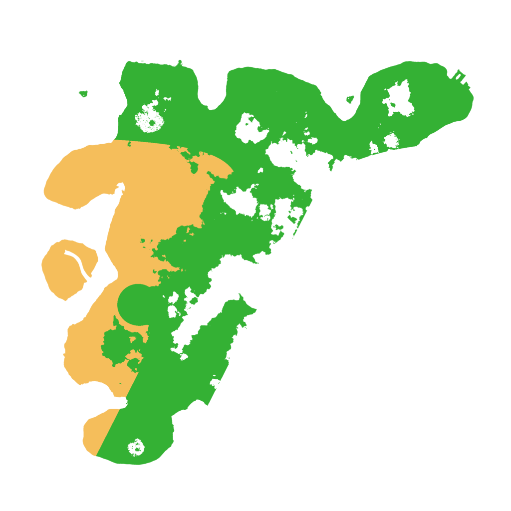 Biome Rust Map: Procedural Map, Size: 3250, Seed: 9896235