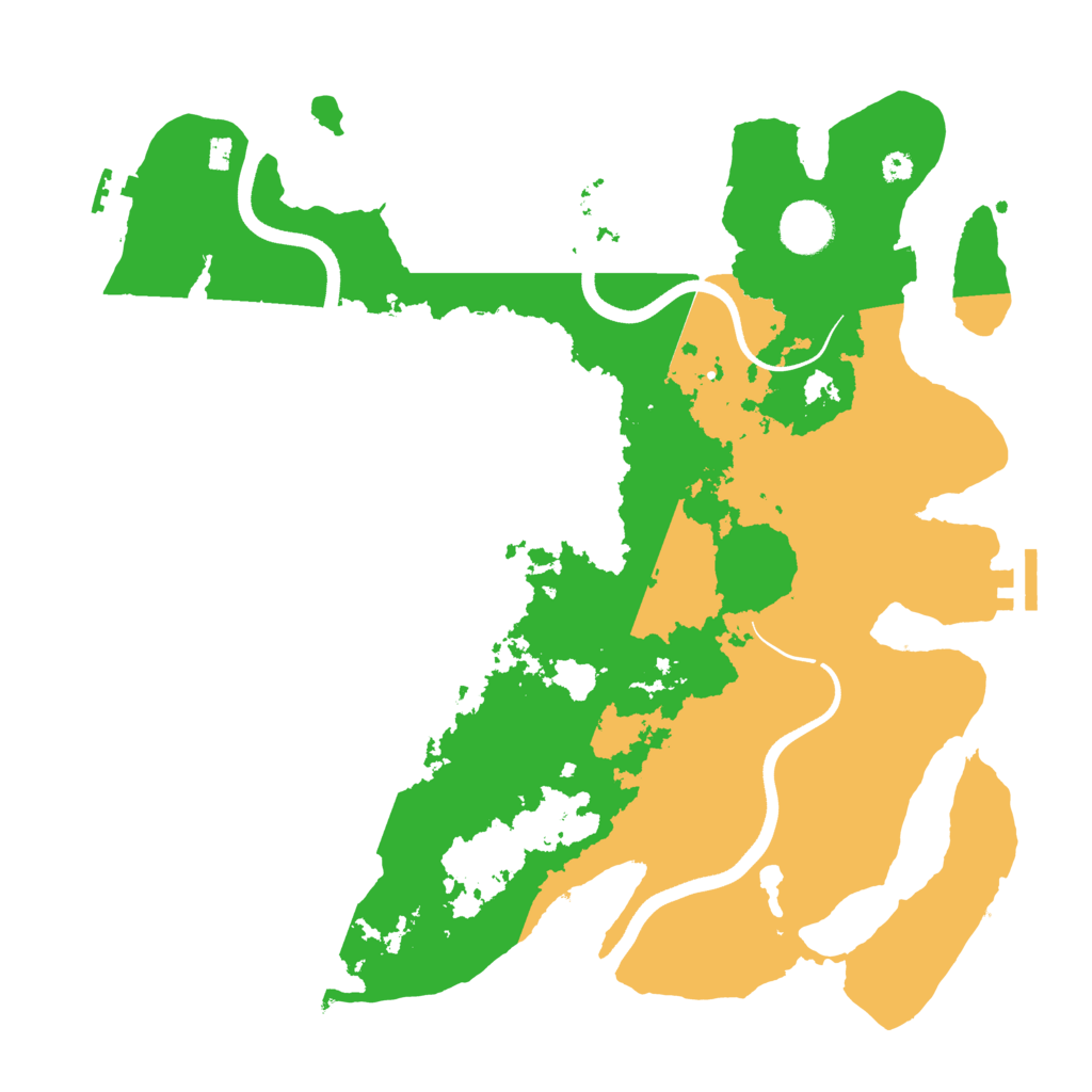 Biome Rust Map: Procedural Map, Size: 3600, Seed: 422017