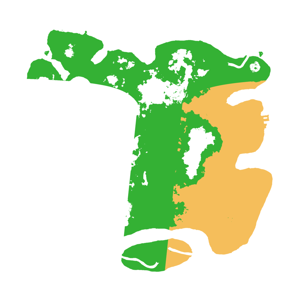 Biome Rust Map: Procedural Map, Size: 3000, Seed: 2030690306