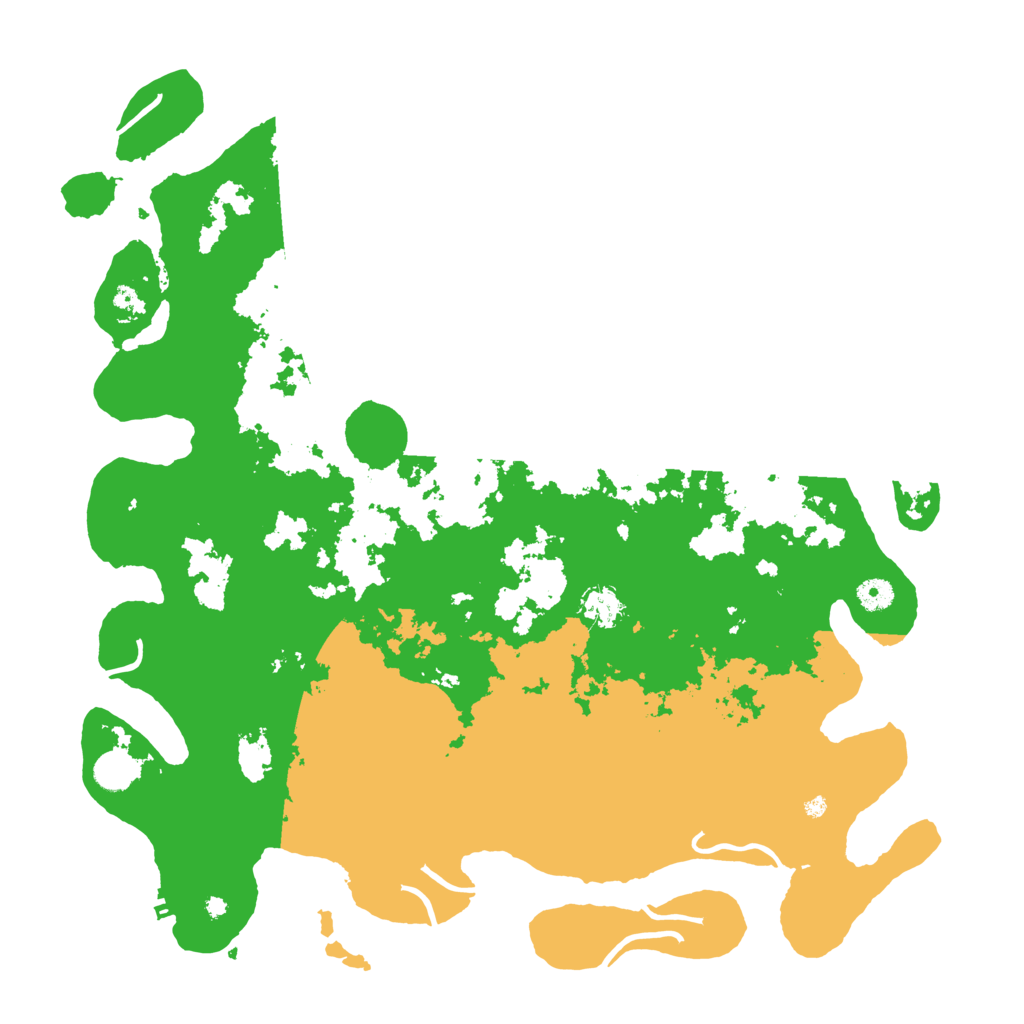 Biome Rust Map: Procedural Map, Size: 4500, Seed: 20222023