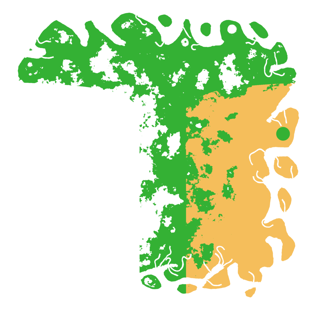 Biome Rust Map: Procedural Map, Size: 6000, Seed: 7895