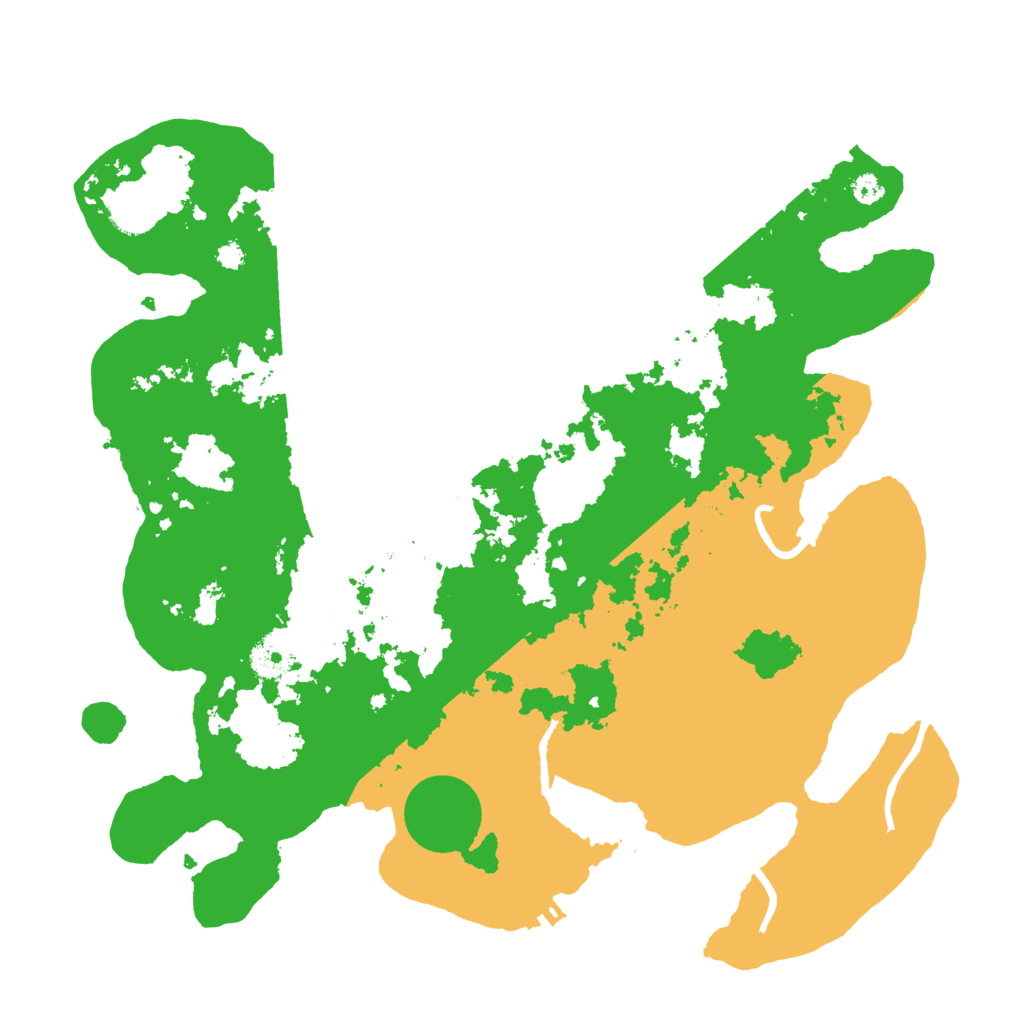 Biome Rust Map: Procedural Map, Size: 3500, Seed: 1535919352