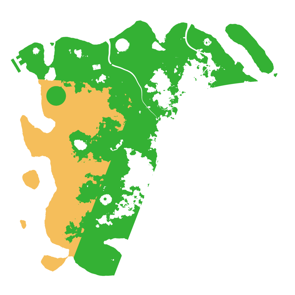 Biome Rust Map: Procedural Map, Size: 3990, Seed: 185933478