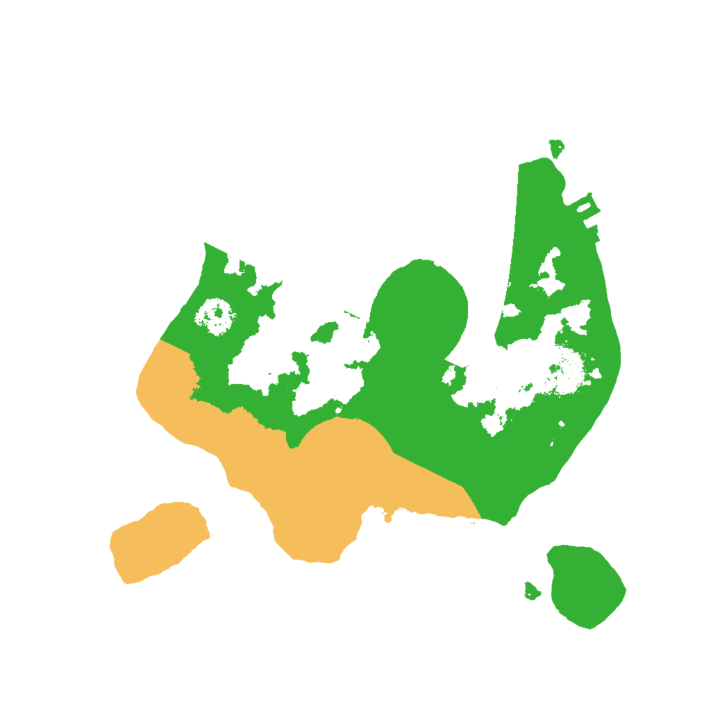 Biome Rust Map: Procedural Map, Size: 2000, Seed: 602845747