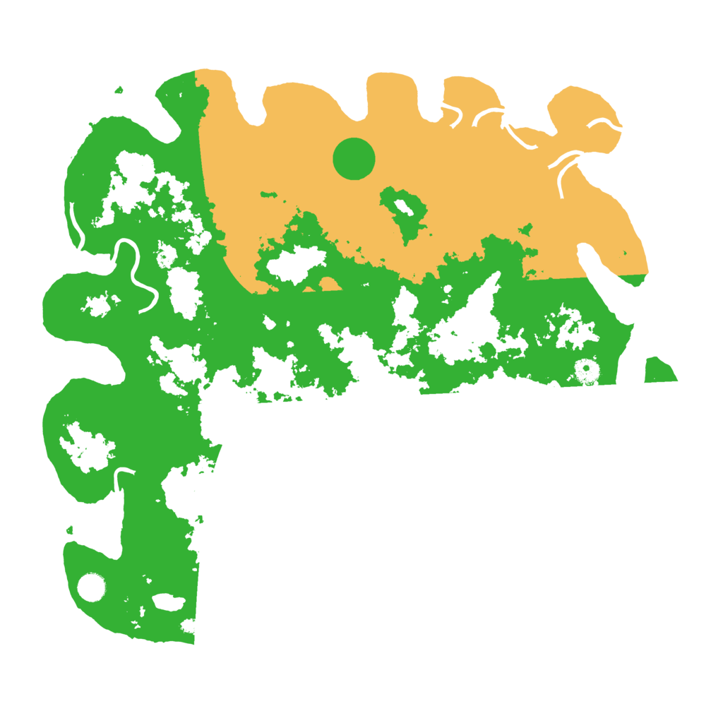 Biome Rust Map: Procedural Map, Size: 4500, Seed: 29285719