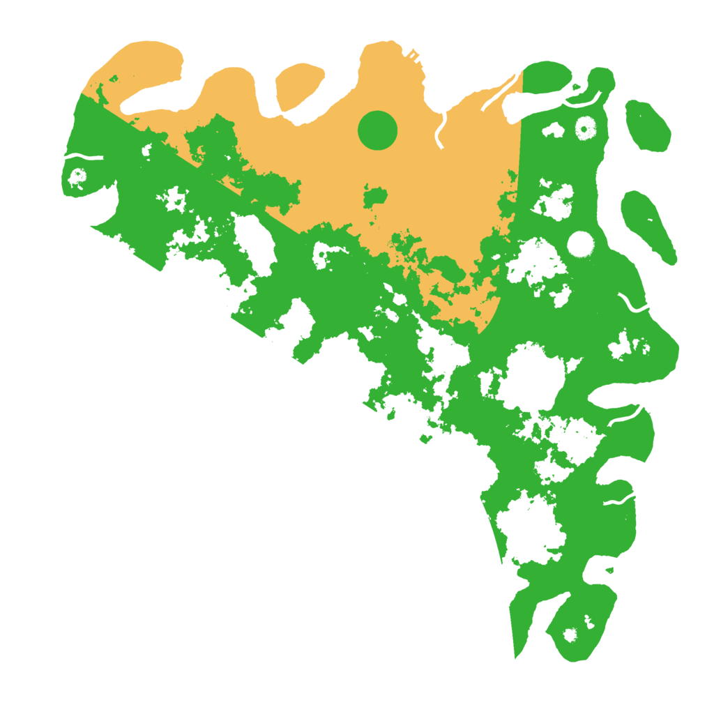 Biome Rust Map: Procedural Map, Size: 4750, Seed: 283112793
