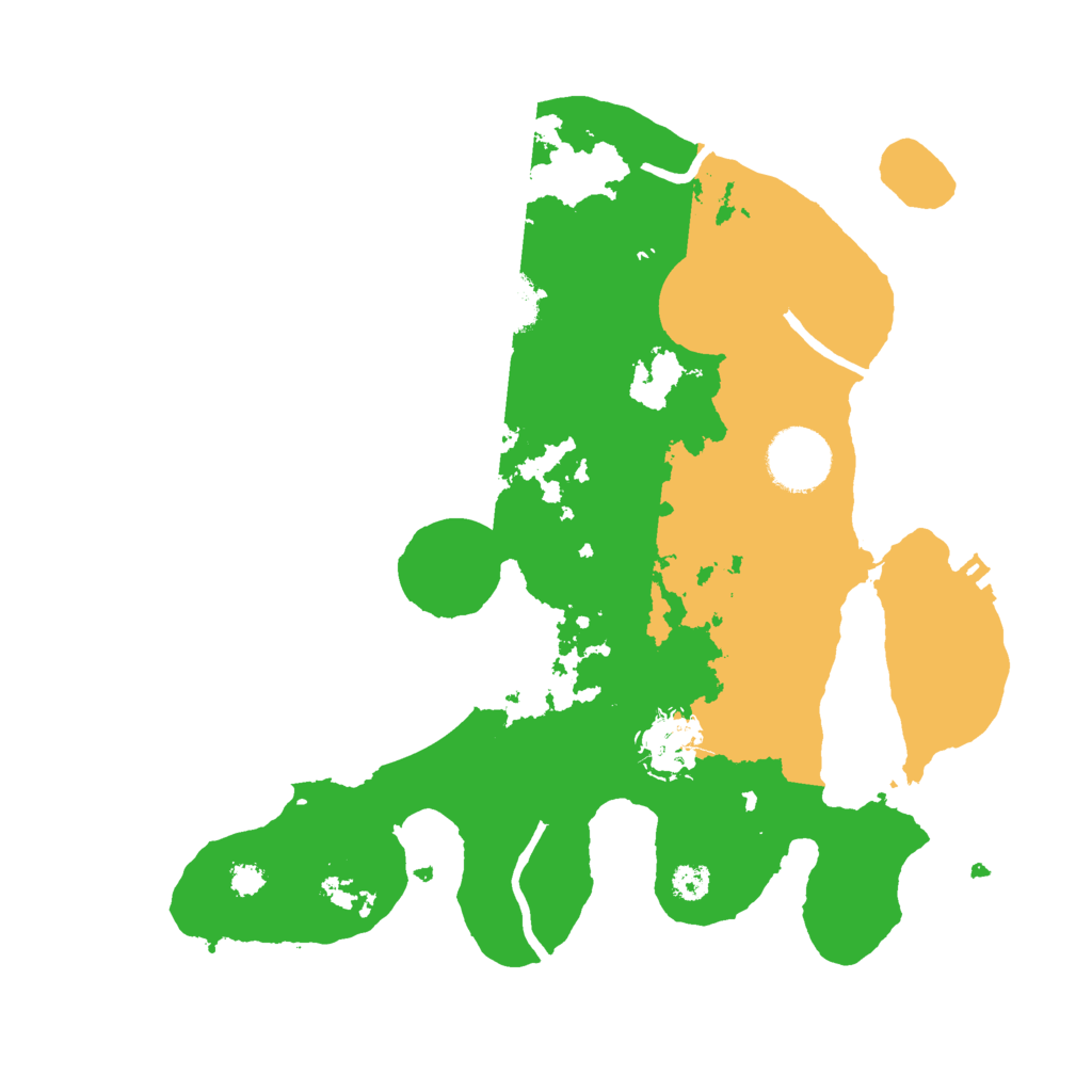 Biome Rust Map: Procedural Map, Size: 3000, Seed: 2100847547