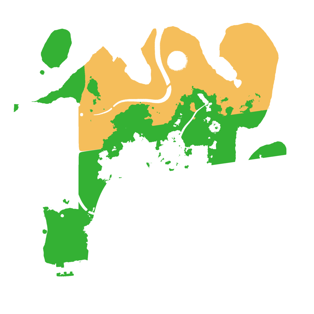 Biome Rust Map: Procedural Map, Size: 2800, Seed: 492023769