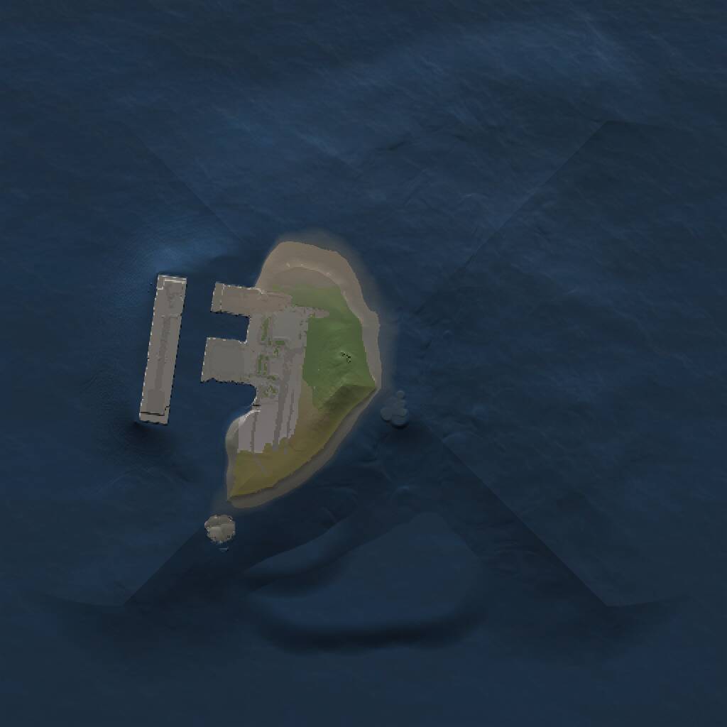 Rust Map: Procedural Map, Size: 1000, Seed: 706769, 2 Monuments