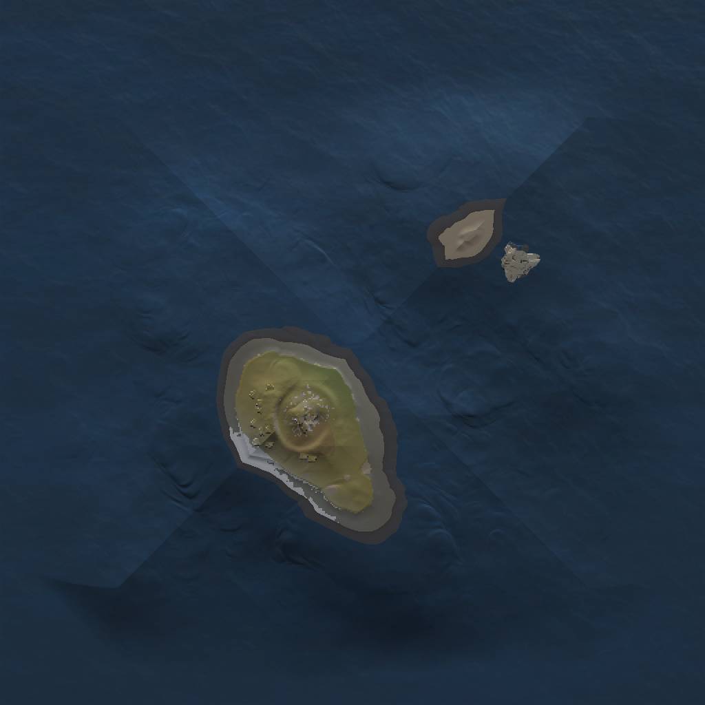 Rust Map: Procedural Map, Size: 1000, Seed: 326247, 3 Monuments