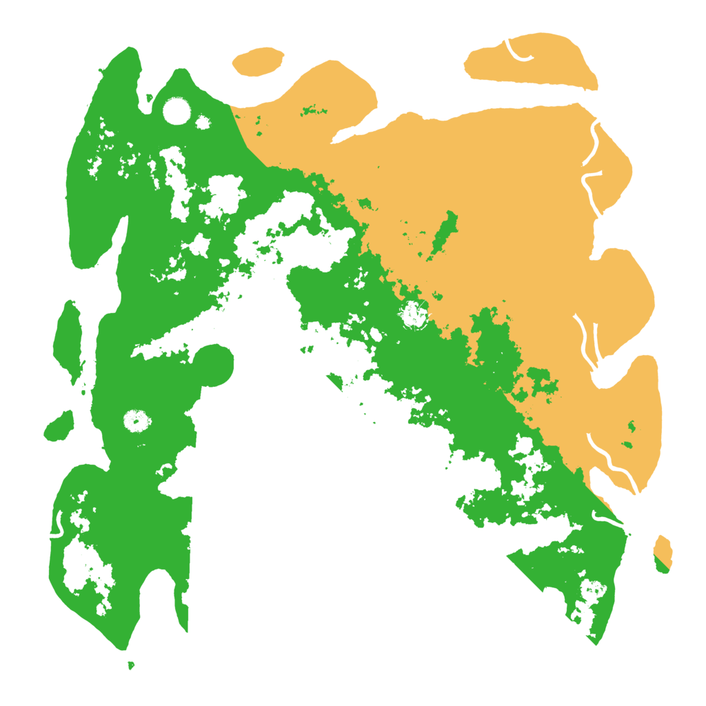 Biome Rust Map: Procedural Map, Size: 4500, Seed: 13102022