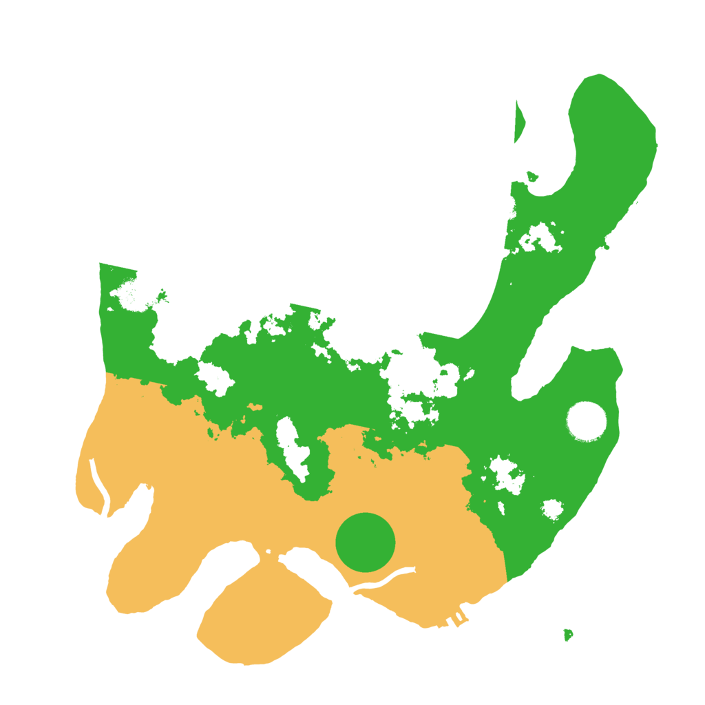 Biome Rust Map: Procedural Map, Size: 3121, Seed: 58997630