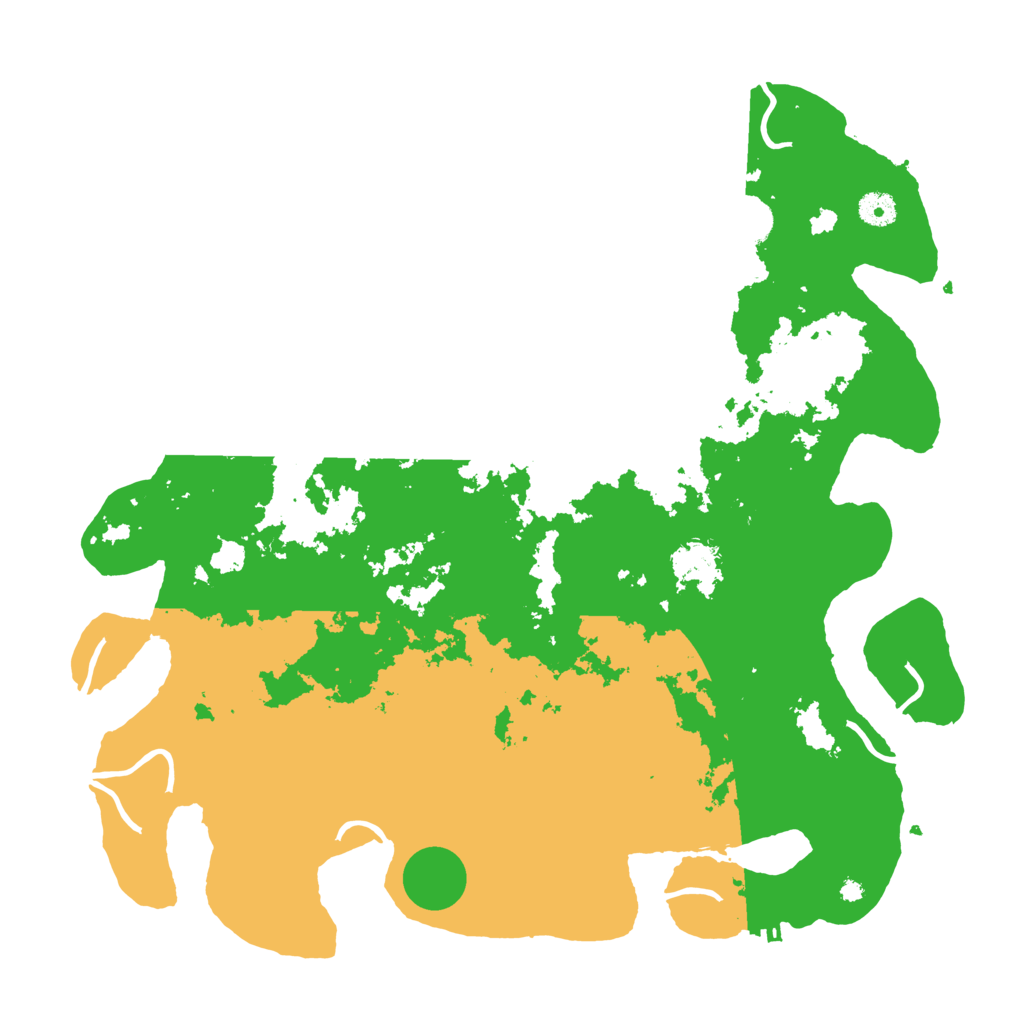 Biome Rust Map: Procedural Map, Size: 4250, Seed: 625612891