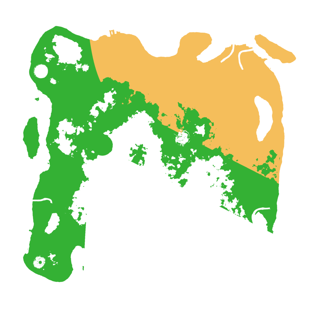 Biome Rust Map: Procedural Map, Size: 4000, Seed: 784632967