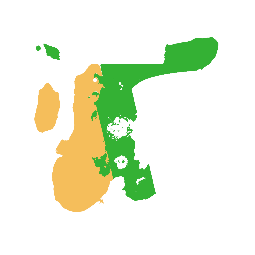 Biome Rust Map: Procedural Map, Size: 2000, Seed: 215221619