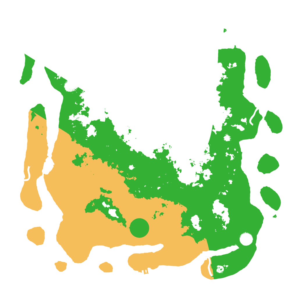Biome Rust Map: Procedural Map, Size: 4050, Seed: 1980099318