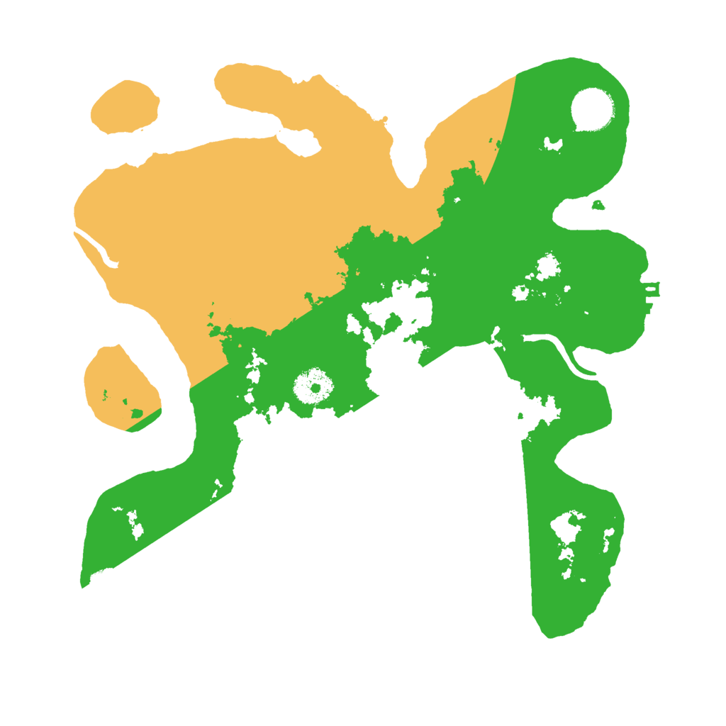 Biome Rust Map: Procedural Map, Size: 3000, Seed: 61846890