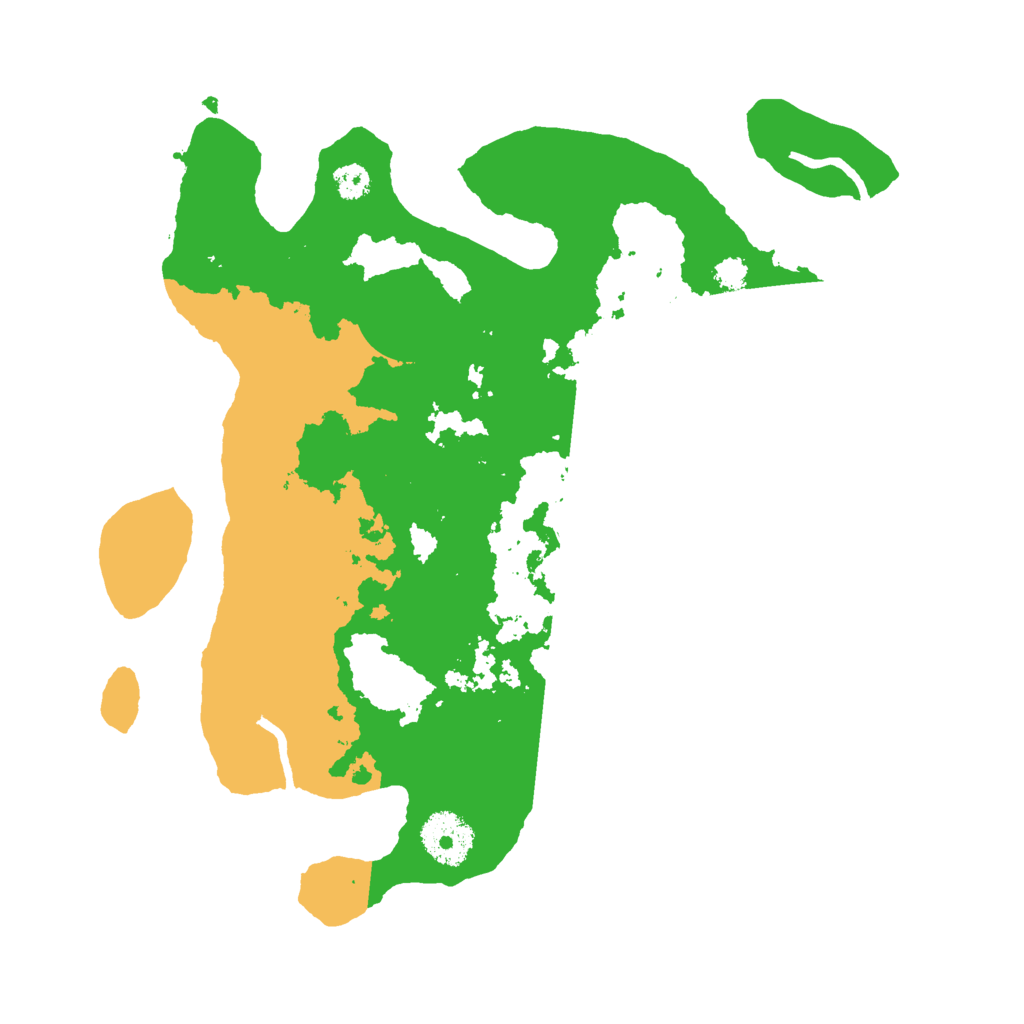 Biome Rust Map: Procedural Map, Size: 3000, Seed: 586754