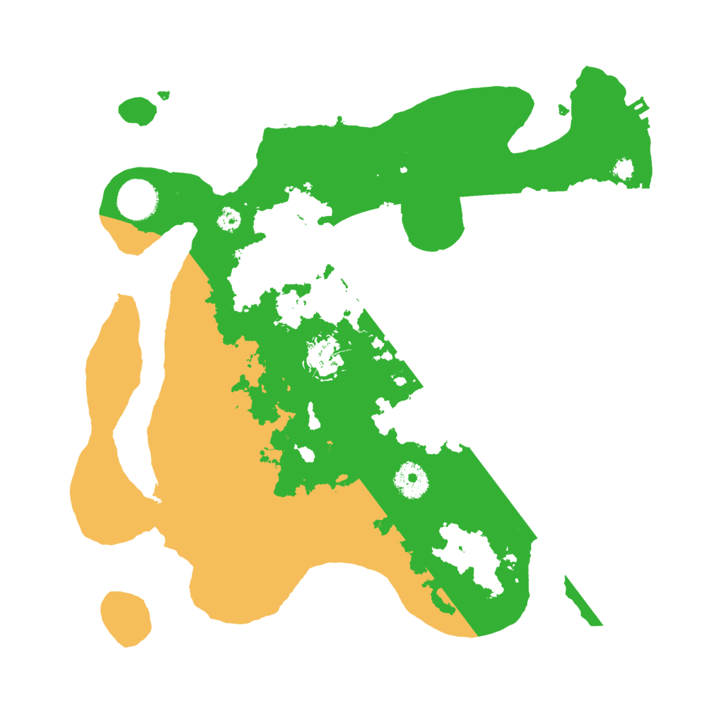 Biome Rust Map: Procedural Map, Size: 3121, Seed: 47905965