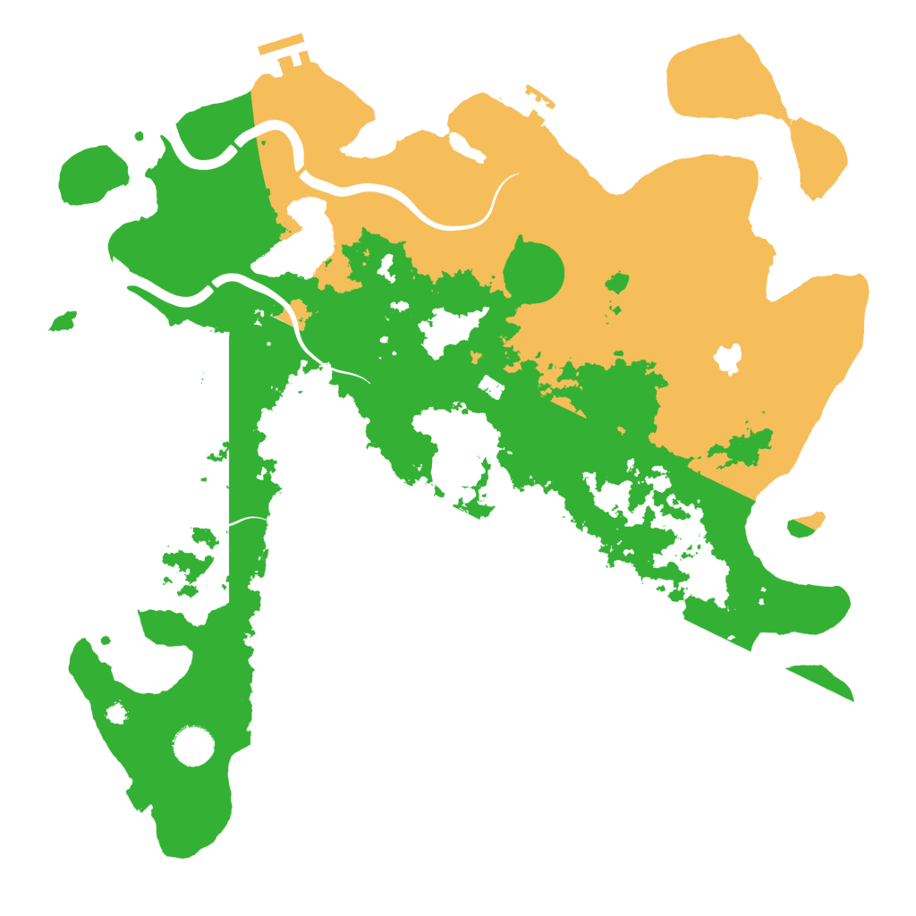 Biome Rust Map: Procedural Map, Size: 4000, Seed: 1693053155