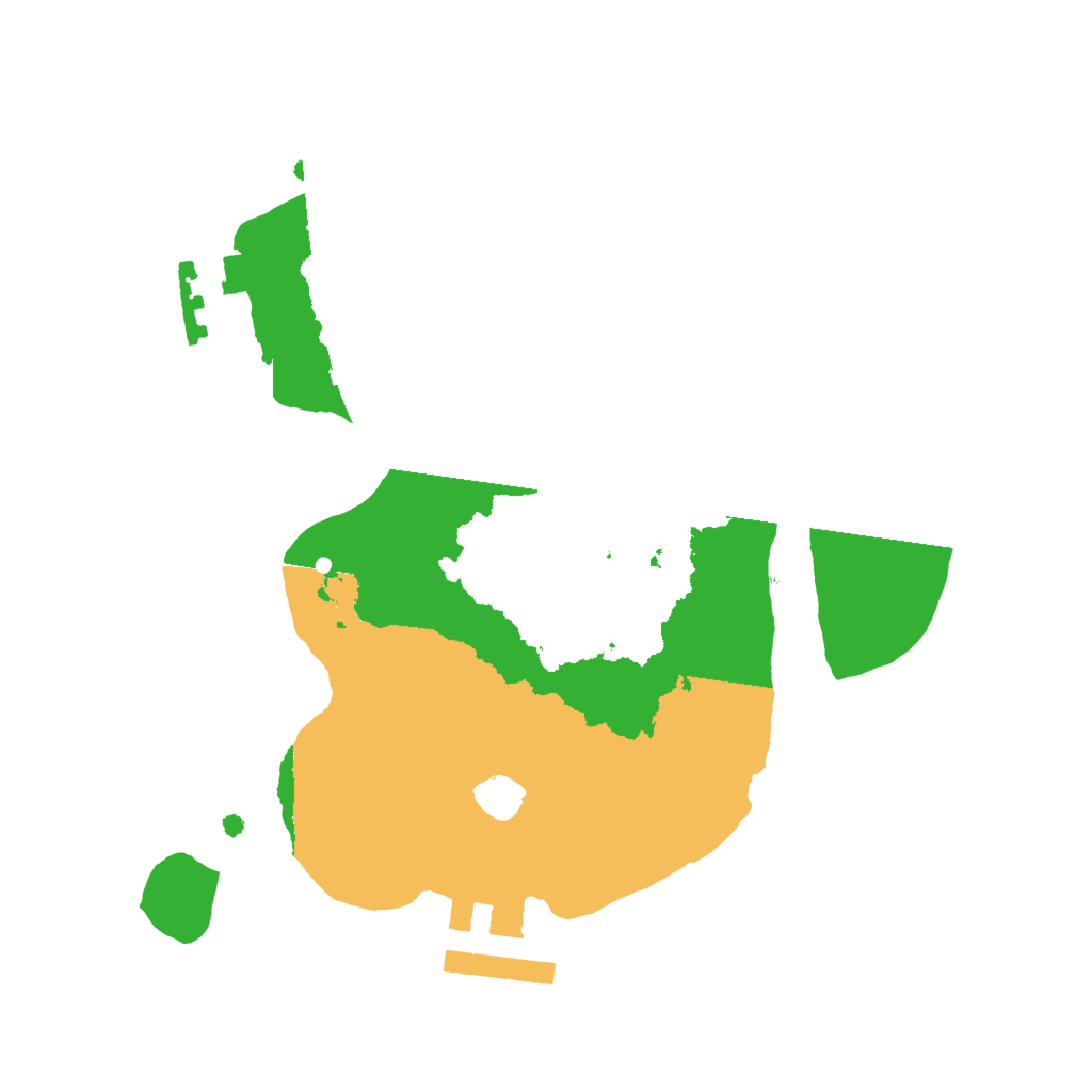 Biome Rust Map: Procedural Map, Size: 2000, Seed: 468116964