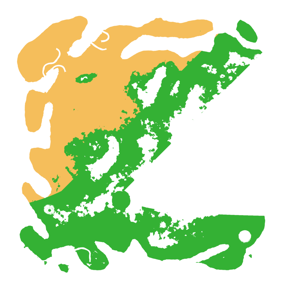 Biome Rust Map: Procedural Map, Size: 4250, Seed: 31168