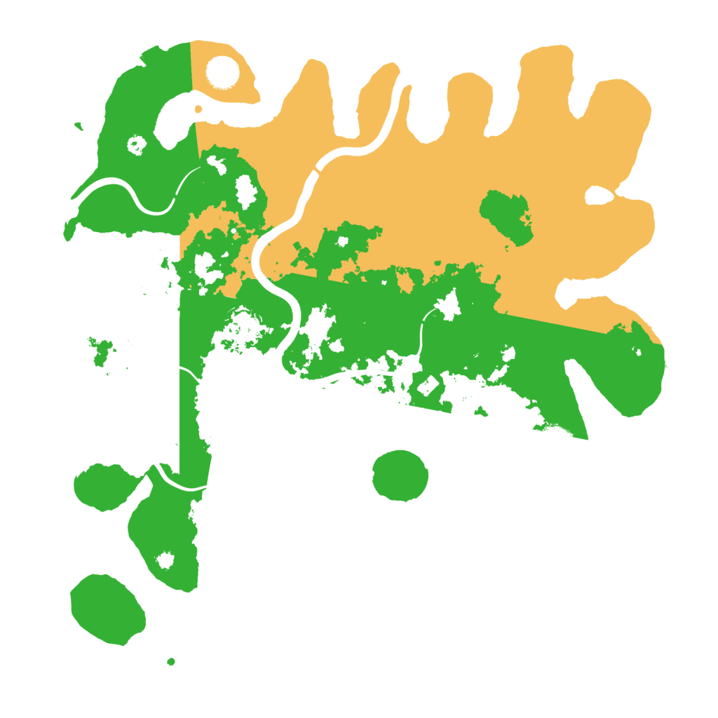 Biome Rust Map: Procedural Map, Size: 3800, Seed: 1177015293