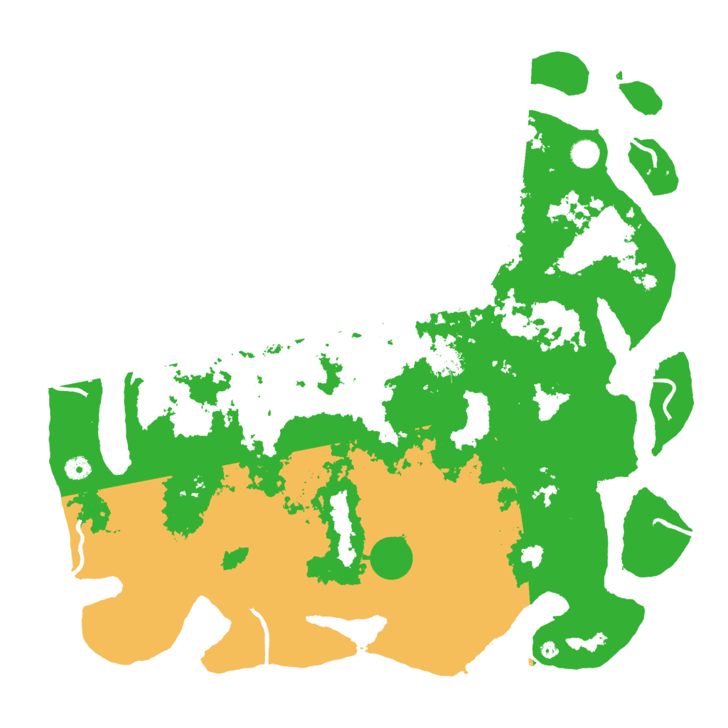 Biome Rust Map: Procedural Map, Size: 4500, Seed: 3201212