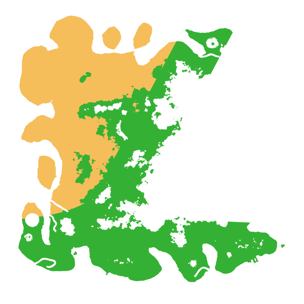 Biome Rust Map: Procedural Map, Size: 4000, Seed: 10056