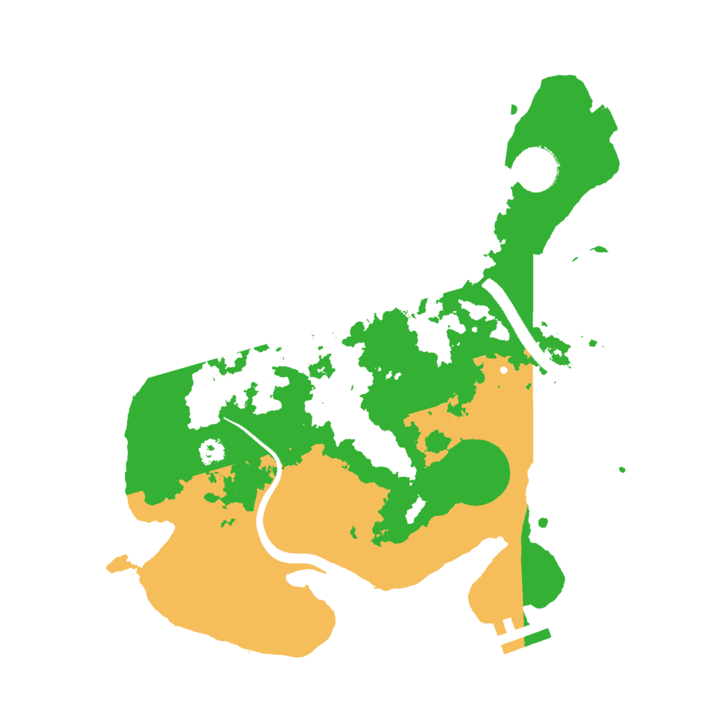 Biome Rust Map: Procedural Map, Size: 2853, Seed: 2985