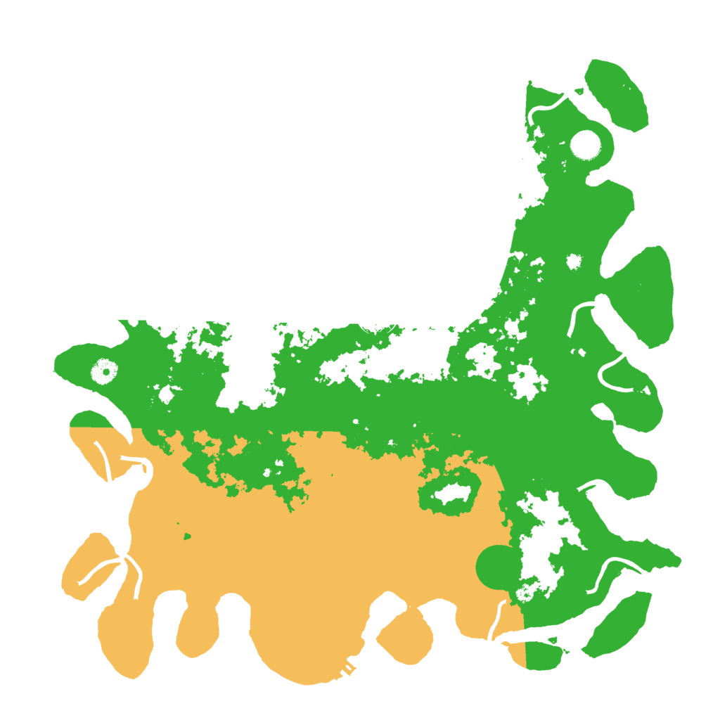 Biome Rust Map: Procedural Map, Size: 4250, Seed: 375904456