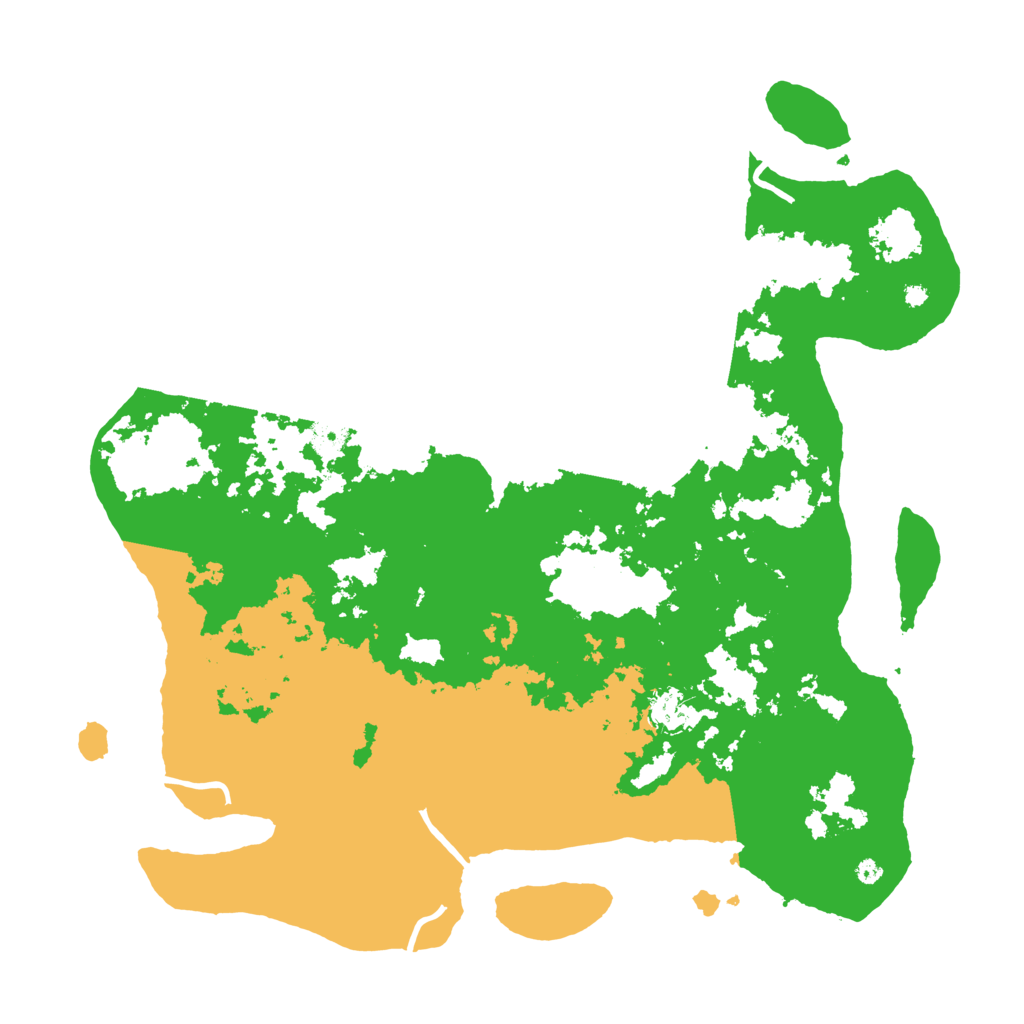 Biome Rust Map: Procedural Map, Size: 4250, Seed: 26123