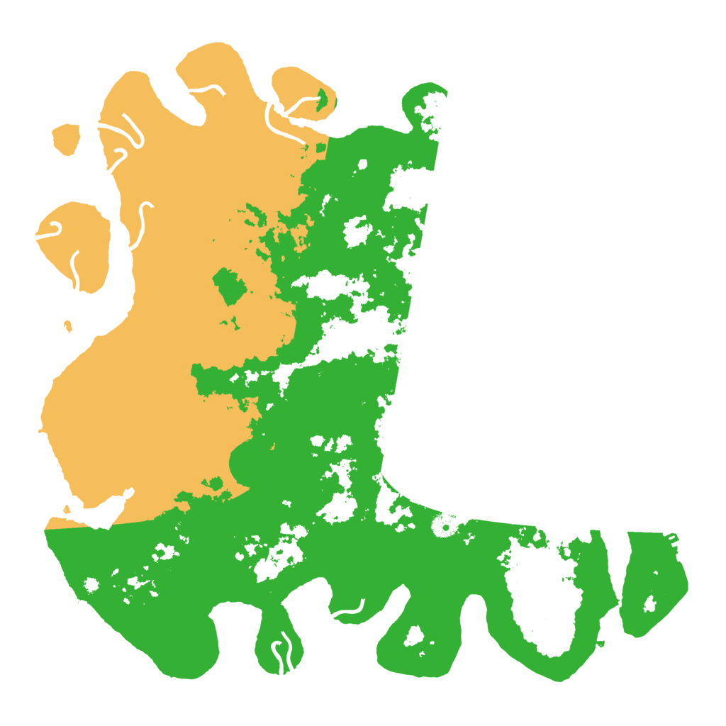 Biome Rust Map: Procedural Map, Size: 4500, Seed: 19561959