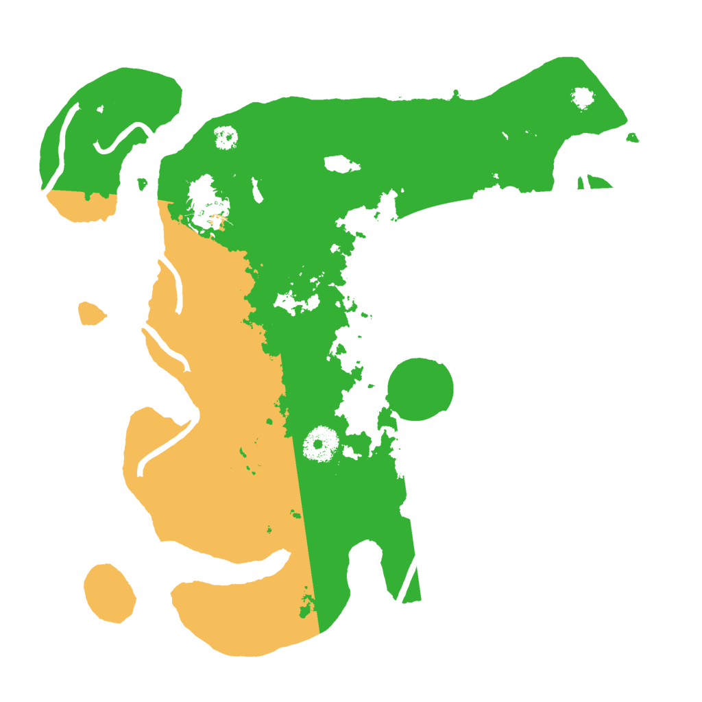 Biome Rust Map: Procedural Map, Size: 3000, Seed: 1623272