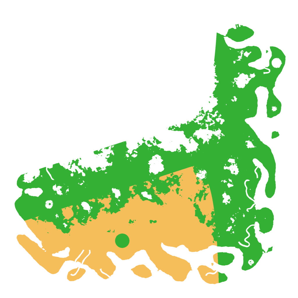 Biome Rust Map: Procedural Map, Size: 5500, Seed: 1375741108