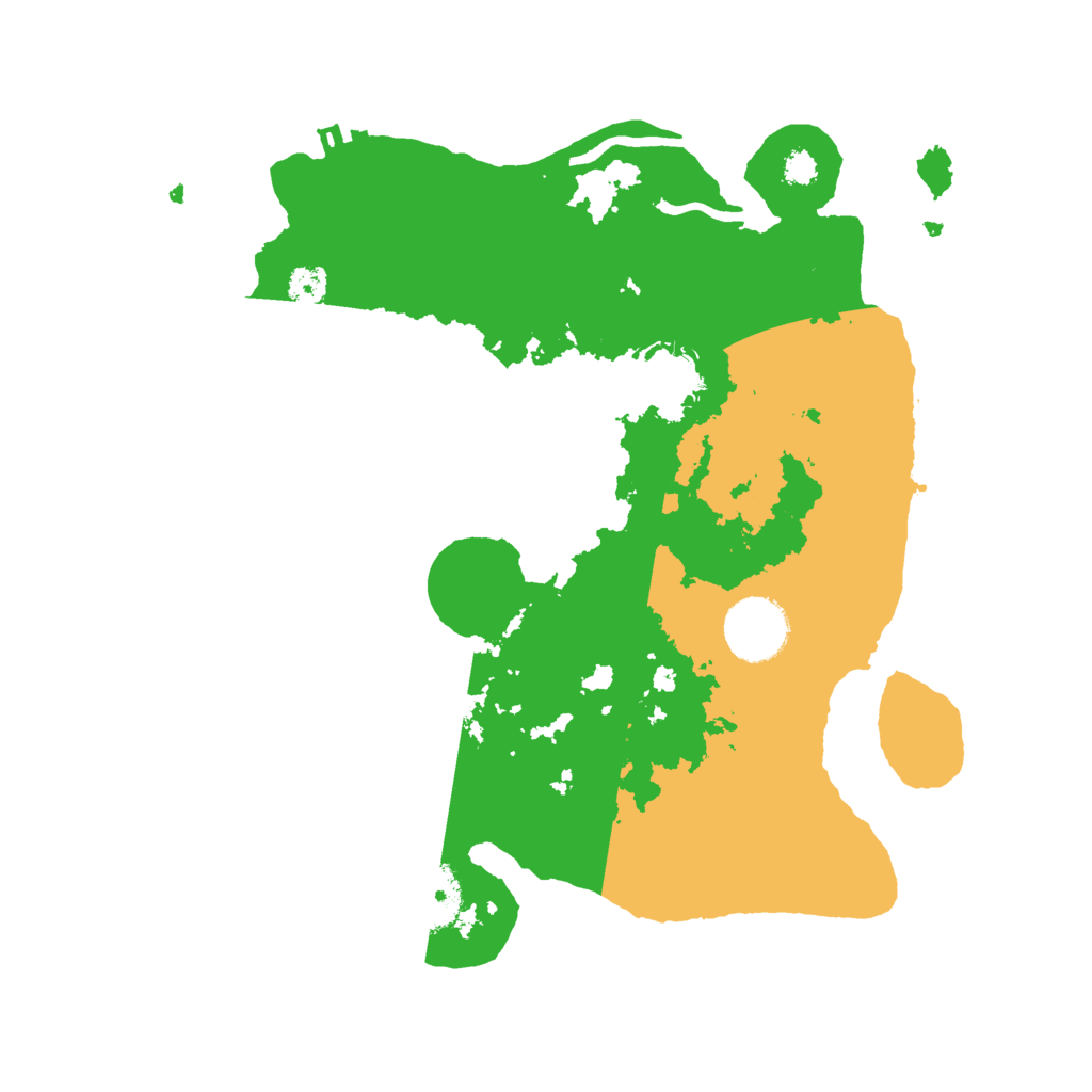 Biome Rust Map: Procedural Map, Size: 3000, Seed: 87030296
