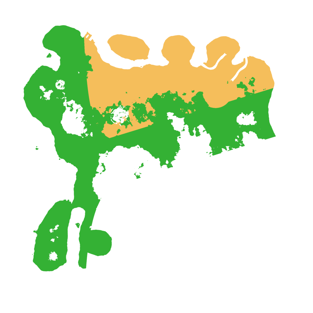 Biome Rust Map: Procedural Map, Size: 3250, Seed: 225454