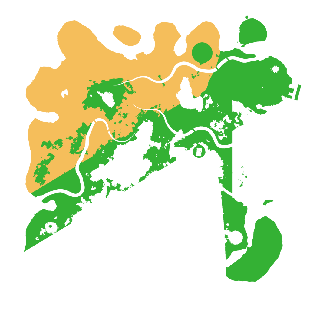 Biome Rust Map: Procedural Map, Size: 4000, Seed: 171010