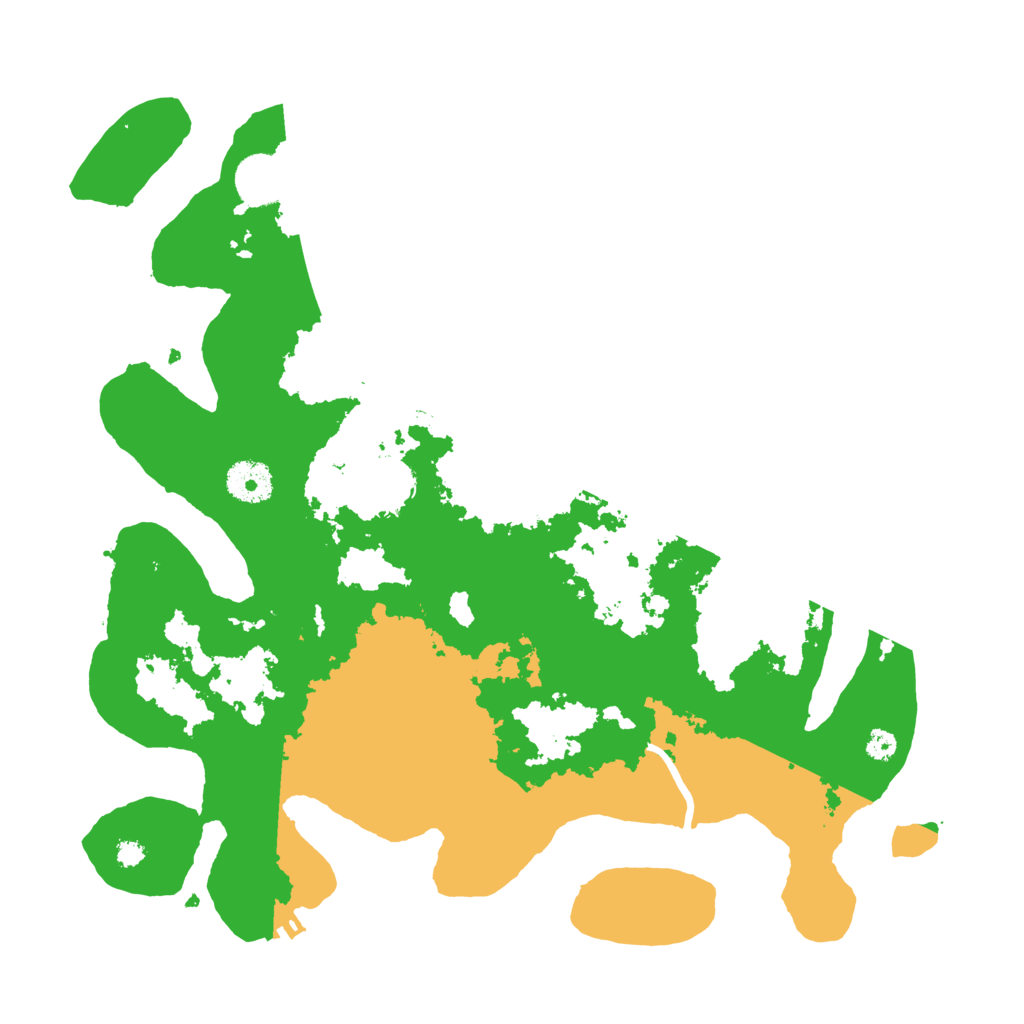 Biome Rust Map: Procedural Map, Size: 3500, Seed: 2141369557