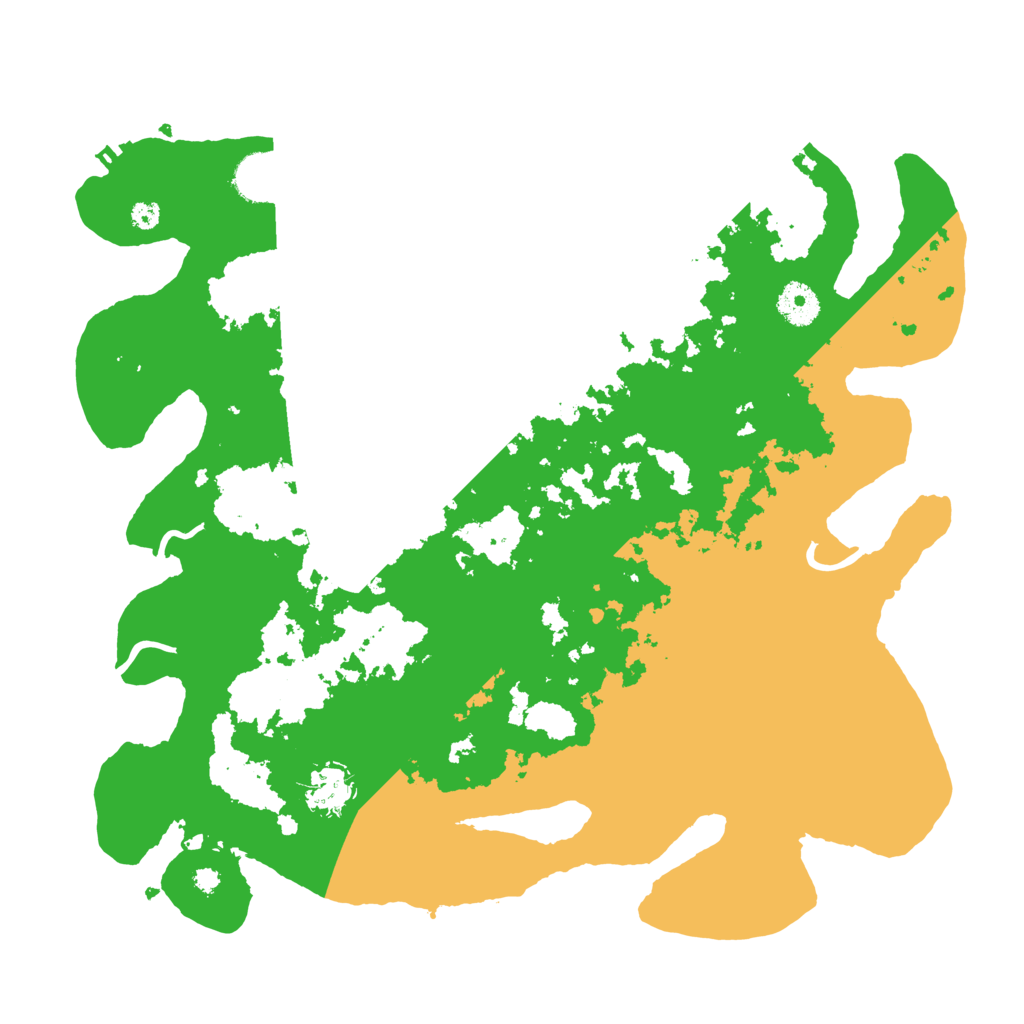 Biome Rust Map: Procedural Map, Size: 3700, Seed: 1070233390