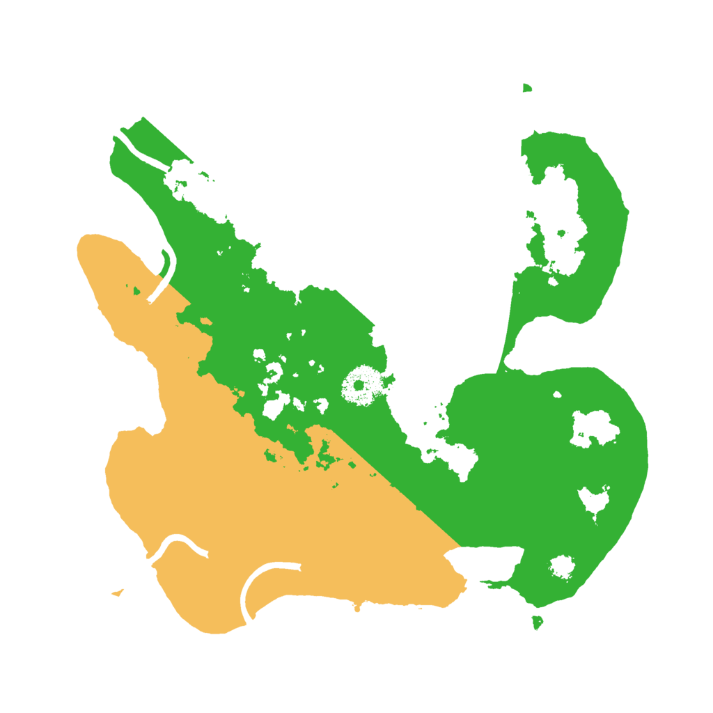 Biome Rust Map: Procedural Map, Size: 2700, Seed: 738382491