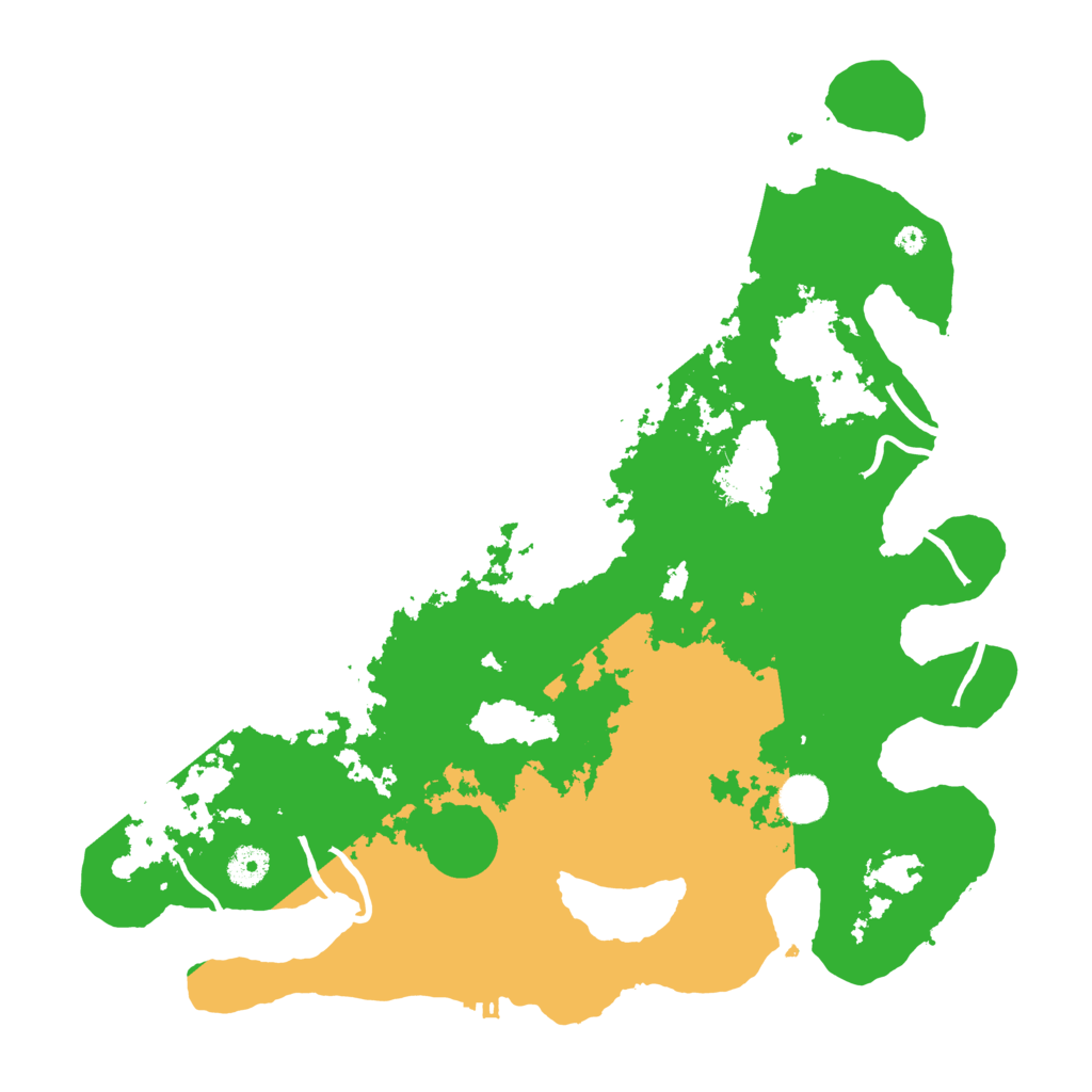 Biome Rust Map: Procedural Map, Size: 4000, Seed: 60786508