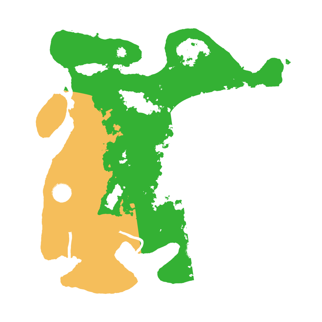 Biome Rust Map: Procedural Map, Size: 3000, Seed: 24106441