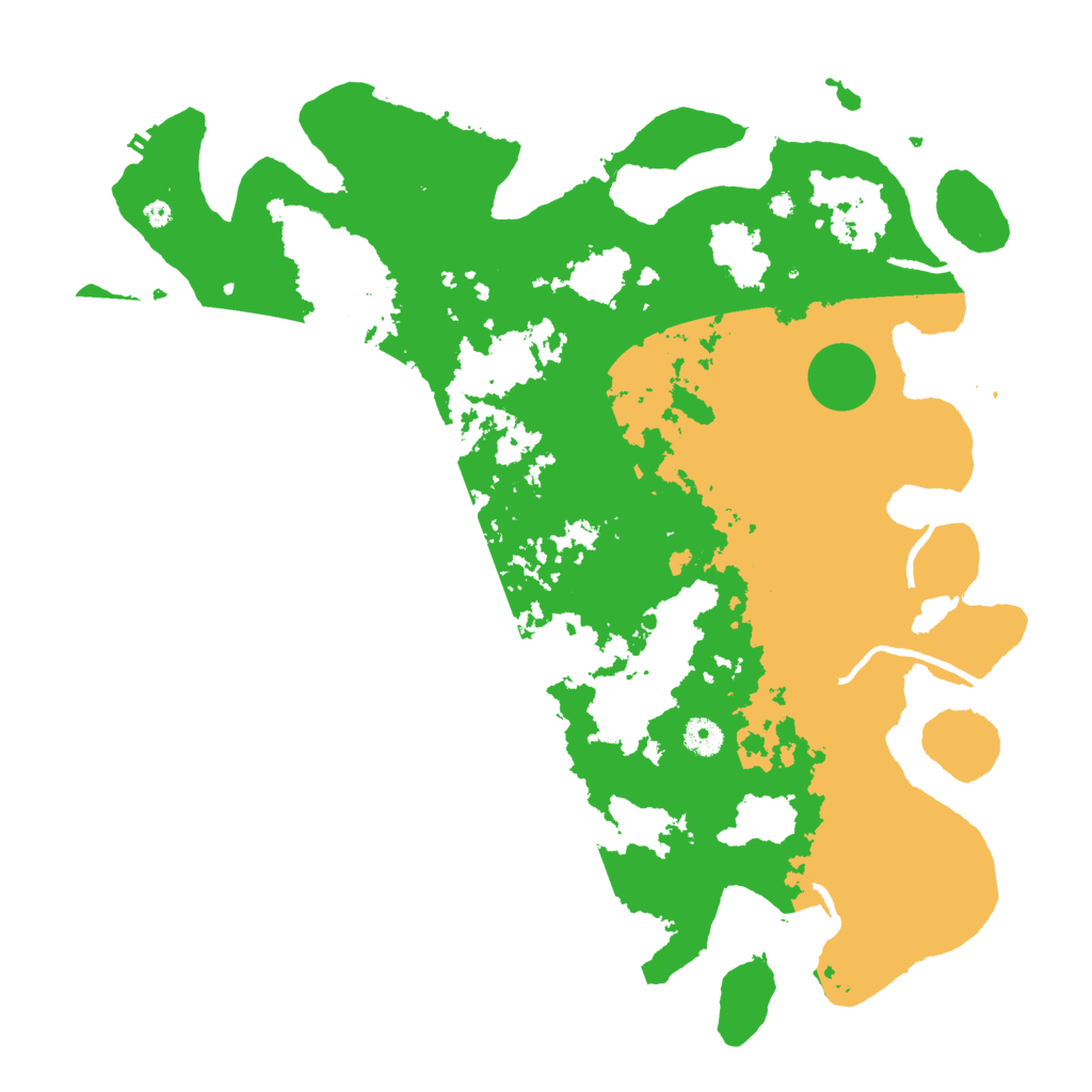 Biome Rust Map: Procedural Map, Size: 4250, Seed: 1091408401